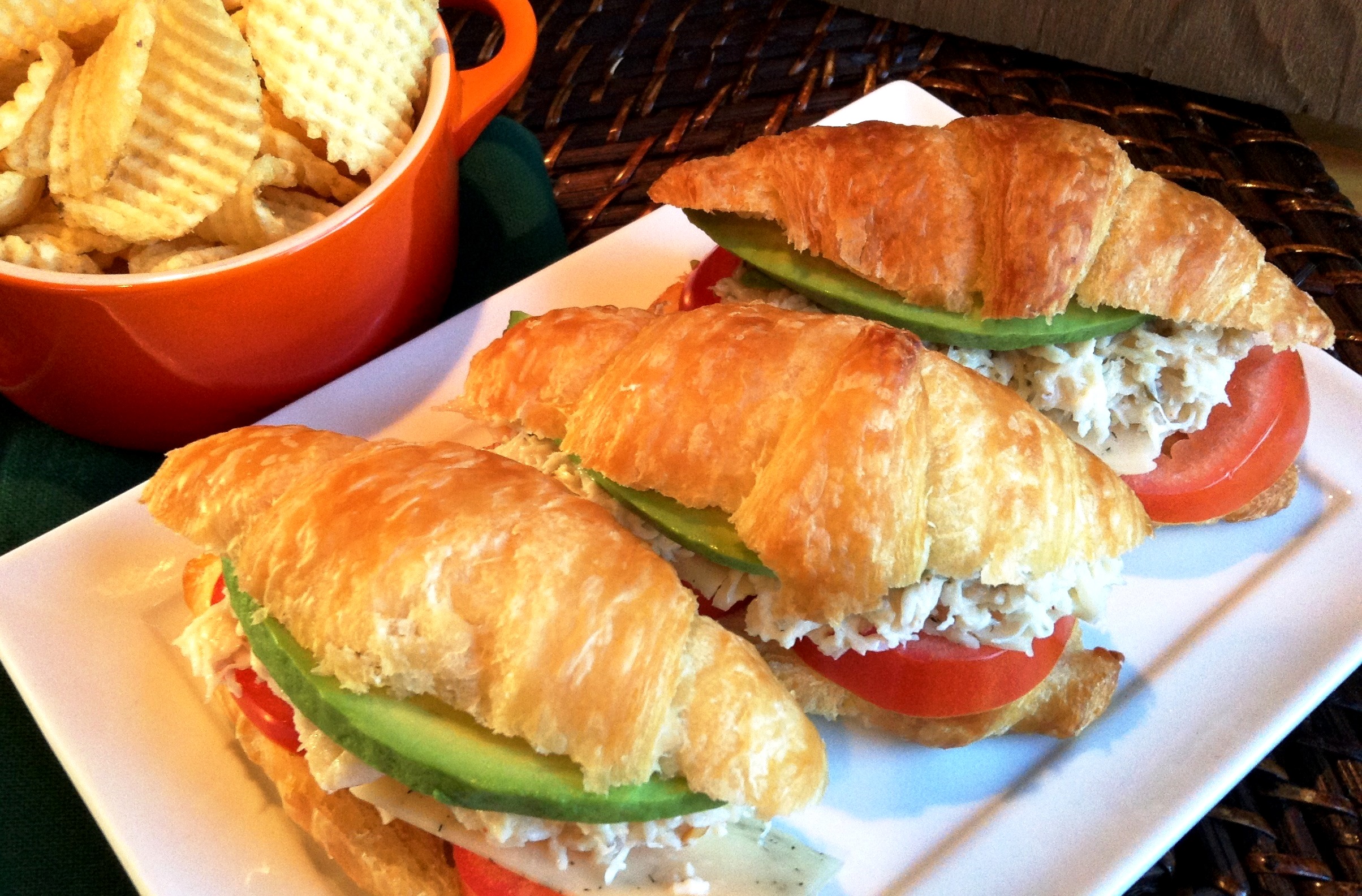 Crabby Croissants, Bento & Plated